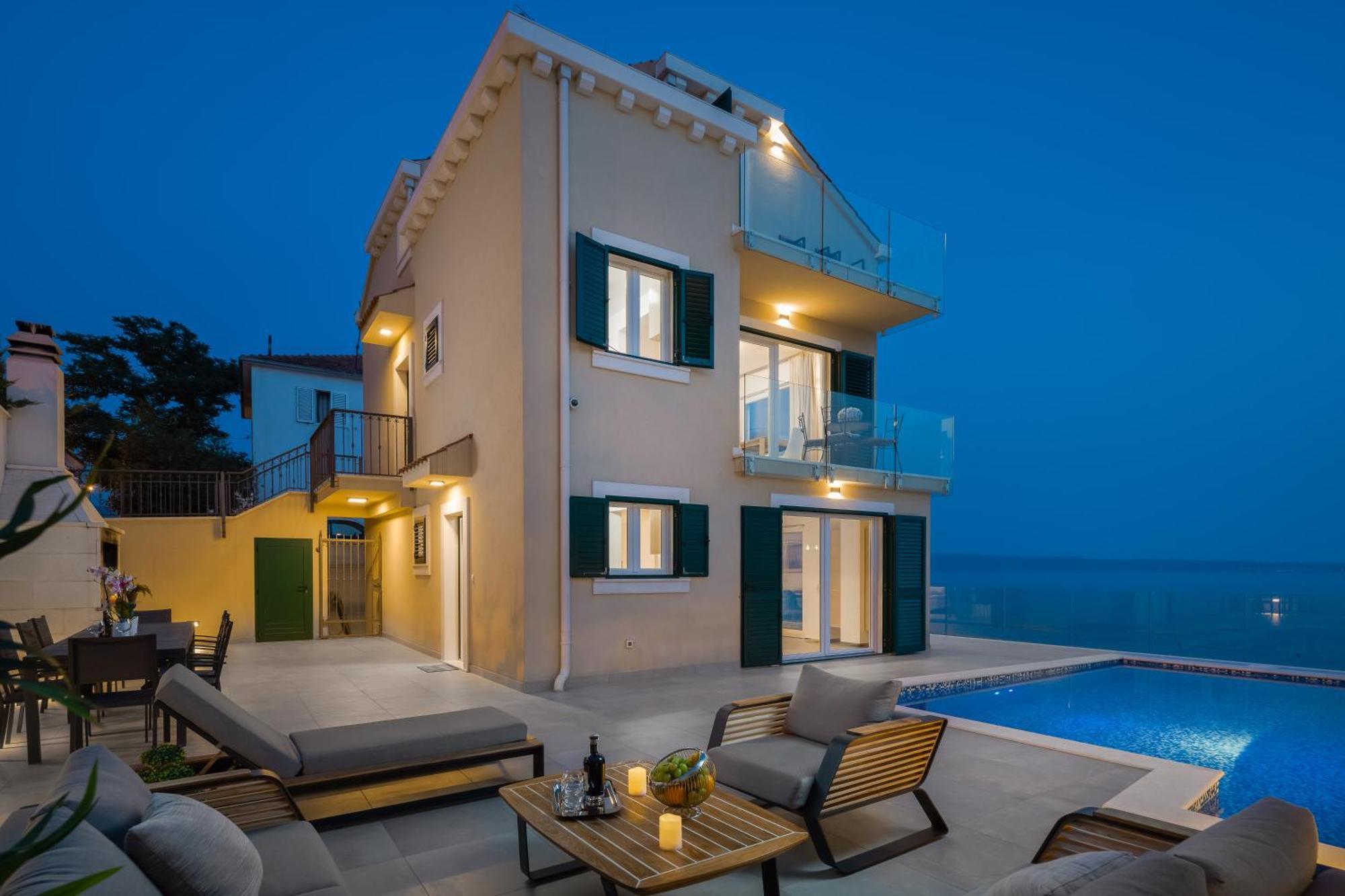 Epetium Beach Villa Split Kültér fotó